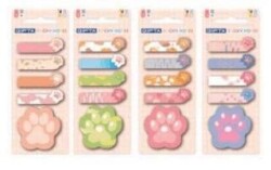 Gıpta Yapışkan Not-Pati Desenli K0114 - Gıpta