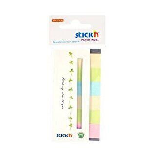 Gıpta Yapışkanlı Not Kağıdı 50X20 Kapakli Recy.Kağ. 6 Rnk 180 Yaprak - 1