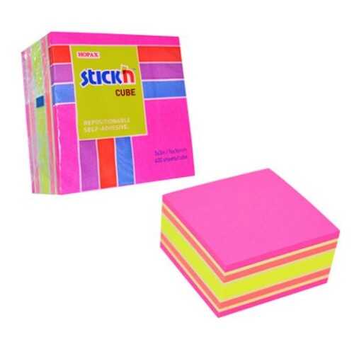 Gıpta Yapışkanlı Not Kağıdı 76X76 Küp Blok 4 Np Mix Renk 40 Yaprak