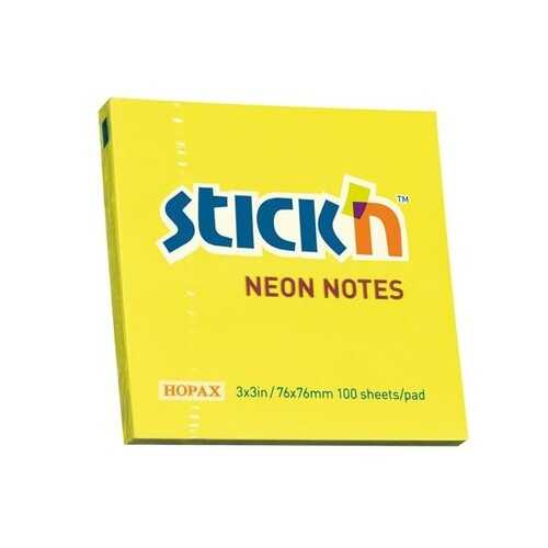 Gıpta Yapışkanlı Not Kağıdı 76X76 Neon Lemon 100 Yaprak