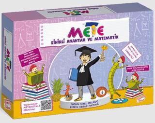 Gizemli Bahçe 3. ve 4. Sınıf Hikaye Kitabı Seti Mete Sihirli Anahtar ve Matematik 10 Kitap - 1