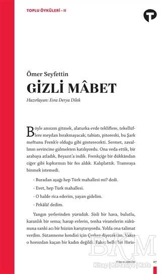 Gizli Mabet - Toplu Öyküleri 2 - Turkuvaz Kitap