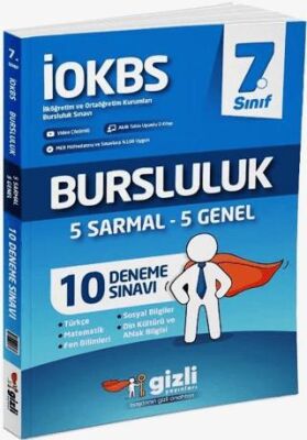 Gizli Yayınları 7. Sınıf İokbs Bursluluk 10 Deneme Sınavı - 1