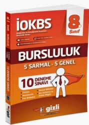 Gizli Yayınları 8. Sınıf İOKBS Bursluluk 10 Deneme Sınavı - Gizli Yayınları