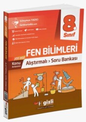 Gizli Yayınları 8. Sınıf LGS Fen Bilimleri Alıştırmalı Soru Bankası - Gizli Yayınları