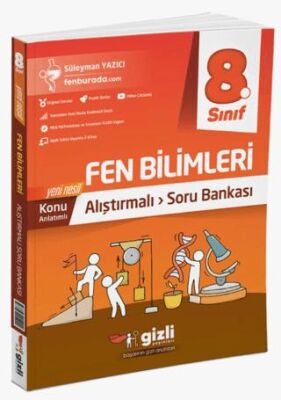 Gizli Yayınları 8. Sınıf LGS Fen Bilimleri Alıştırmalı Soru Bankası - 1