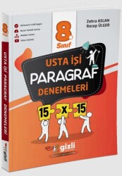Gizli Yayınları 8. Sınıf LGS Usta İşi Paragraf Denemeleri - Gizli Yayınları
