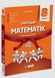 Gizli Yayınları 8. Sınıf Matematik Gizli Kuşak Değerlendirme Föyleri - Gizli Yayınları