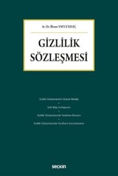 Gizlilik Sözleşmesi - Seçkin Yayıncılık