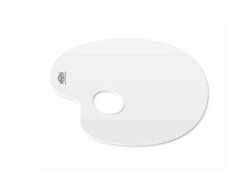 Hatas Godesiz Oval Resim Paleti 16X25 Cm - Hatas