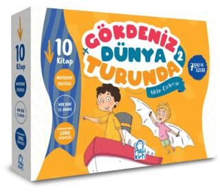 Gökdeniz Dünya Turunda 2 - 2. Sınıf Okuma Seti 10 Kitap Takım kapağı