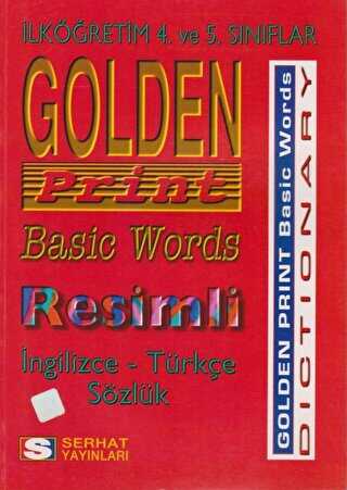 Golden Print Resimli İngilizce - Türkçe Sözlük