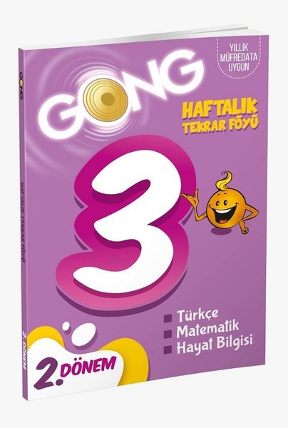 Eğiten Kitap GONG 3. Sınıf 2. Dönem Haftalık Tekrar Föyü - Eğiten Kitap