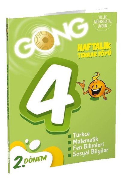 Eğiten Kitap GONG 4. Sınıf 2. Dönem Haftalık Tekrar Föyü - Eğiten Kitap