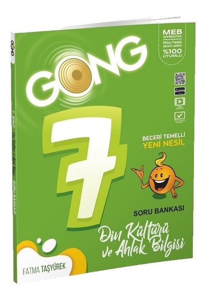 Eğiten Kitap GONG 7.Din Kültürü ve Ahlak Bilgisi Soru Bankası - Eğiten Kitap