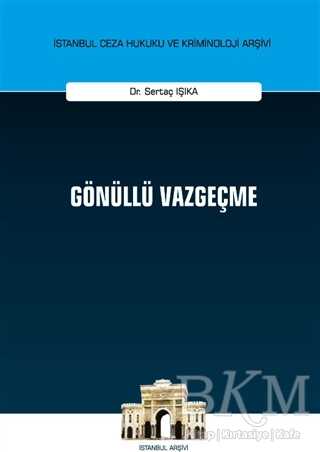 Gönüllü Vazgeçme - On İki Levha Yayınları
