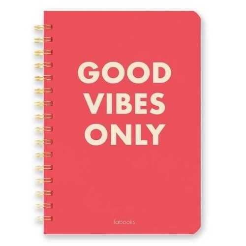 Fabooks Good Vibes Only - Defter