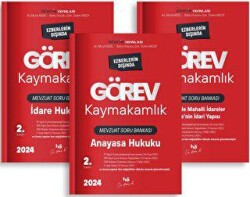 Görev Kaymakamlık Mevzuat Soru Bankası 3 Kitap - Öğretir Yayınları