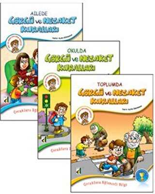Görgü ve Nezaket Kuralları 3 Kitap Takım - Damla Yayınevi