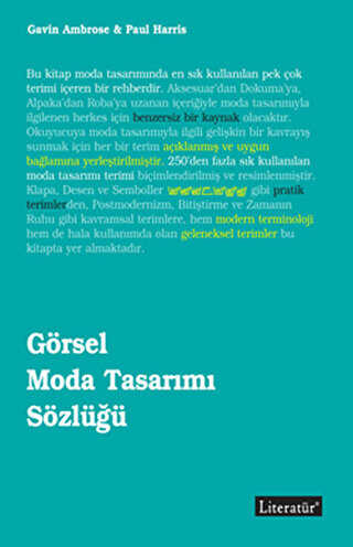 Görsel Moda Tasarımı Sözlüğü - Literatür Yayıncılık