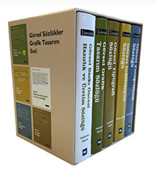 Görsel Sözlükler Grafik Tasarım Seti 5 Kitap Kutulu
