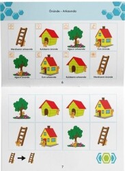 Görsel ve İşitsel Dikkat Seti 2 Yaş Bee Smart - Azur Yayıncılık