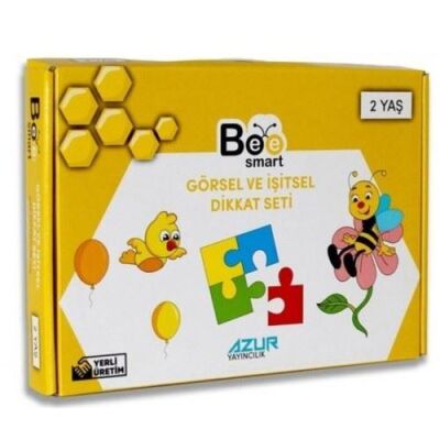 Görsel ve İşitsel Dikkat Seti 2 Yaş Bee Smart - 2