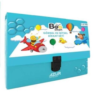 Görsel ve İşitsel Dikkat Seti 7-8 Yaş Bee Smart - 1
