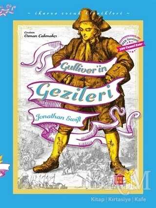 Gulliver`in Gezileri - İkaros Çocuk Klasikleri İki Farklı Renkte