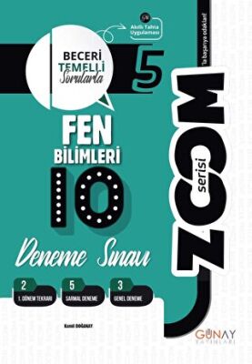 5. Sınıf Fen Bilimleri 10 Deneme Zoom Serisi - 1