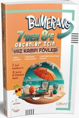 Günay Yayınları 7`den 8`e Bumerang Yaz Kampı Föyleri - 1