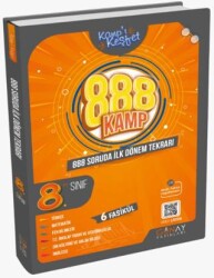 Günay Yayınları 8. Sınıf 888 Soruda İlk Dönem Kamp Kitabı - Günay Yayınları