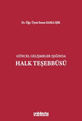 Güncel Gelişmeler Işığında Halk Teşebbüsü - 1