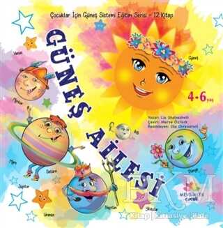 Güneş Ailesi - Çocuklar İçin Güneş Sistemi Eğitim Serisi 12 Kitap Takım