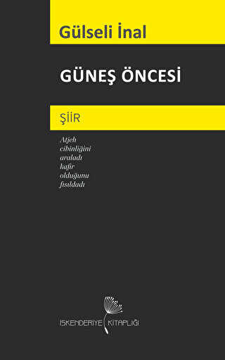 Güneş Öncesi - İskenderiye Kitaplığı