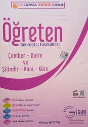 Gür Yayınları 11. Sınıf Öğreten Geometri Fasikülleri Çember- Daire- ve Silindir- Koni- Küre - Gür Yayınları