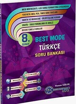 Gür Yayınları 8.sınıf Best Mode Türkçe Soru Bankası