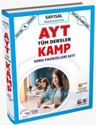 Gür Yayınları AYT Tüm Dersler Kamp Sayısal Soru Fasikülleri - 1