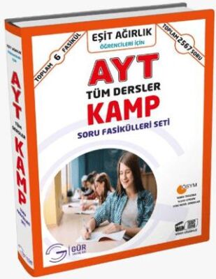 Gür Yayınları Eşitağırlık Soru Fasikülleri Kamp Seti - 1