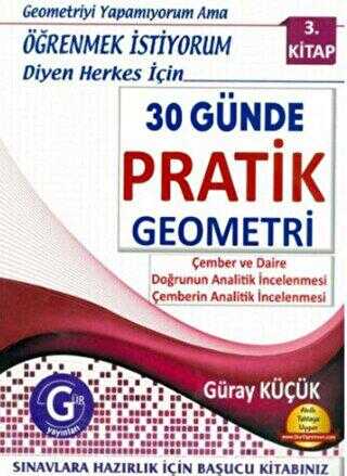 Gür Yayınları 30 Günde Pratik Geometri 3. Kitap