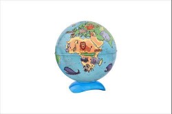 Gürbüz Globe Kalemtraş Hayvanlı Küre 10 Cm - Gürbüz