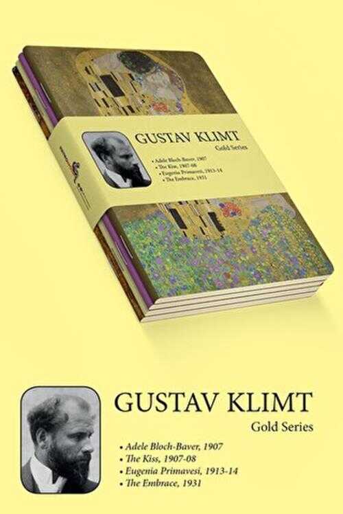 Gustav Klimt - Gold Series - Retronote