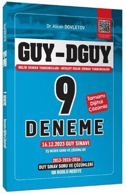 GUY-DGUY Gelir Uzman Yardımcılıgˆı 9 Deneme, Eş Değer DUY-GUY C¸ıkmıs¸ Sorular C¸o¨zu¨mlu¨ - 1