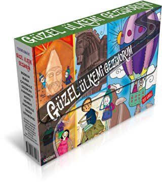 Güzel Ülkemi Geziyorum 10 Kitap Takım kapağı