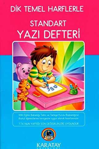 Güzel Yazı Defteri - Orta Boy - Karatay Çocuk