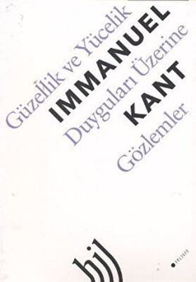 Güzellik ve Yücelik Duyguları Üzerine Gözlemler kapağı