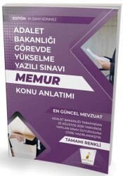 GYS Adalet Bakanlığı Görevde Yükselme Yazılı Sınavı Memur Konu Anlatımı - Pelikan Tıp Teknik Yayıncılık