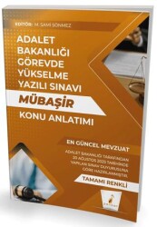 GYS Adalet Bakanlığı Görevde Yükselme Yazılı Sınavı Mübaşir Konu Anlatımı - Pelikan Tıp Teknik Yayıncılık