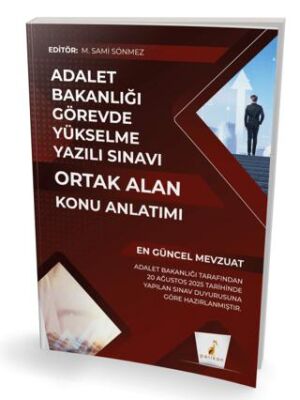 GYS Adalet Bakanlığı Görevde Yükselme Yazılı Sınavı Ortak Alan Konu Anlatımı - 1