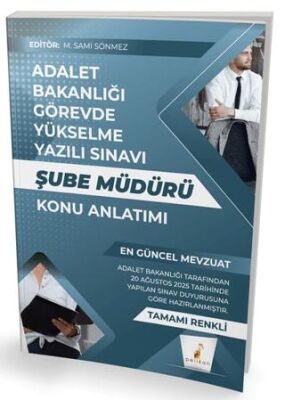GYS Adalet Bakanlığı Görevde Yükselme Yazılı Sınavı Şube Müdürü Konu Anlatımı - 1